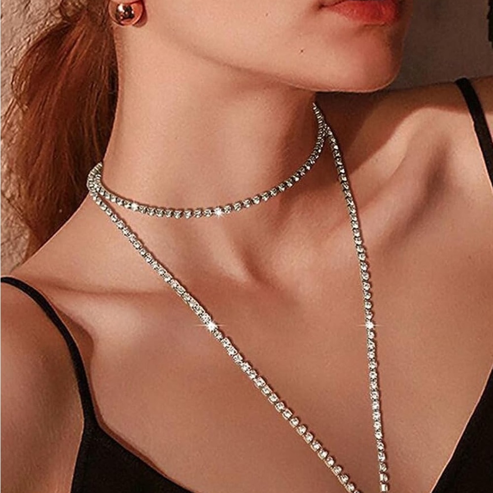 Rhinestone Choker/Necklace